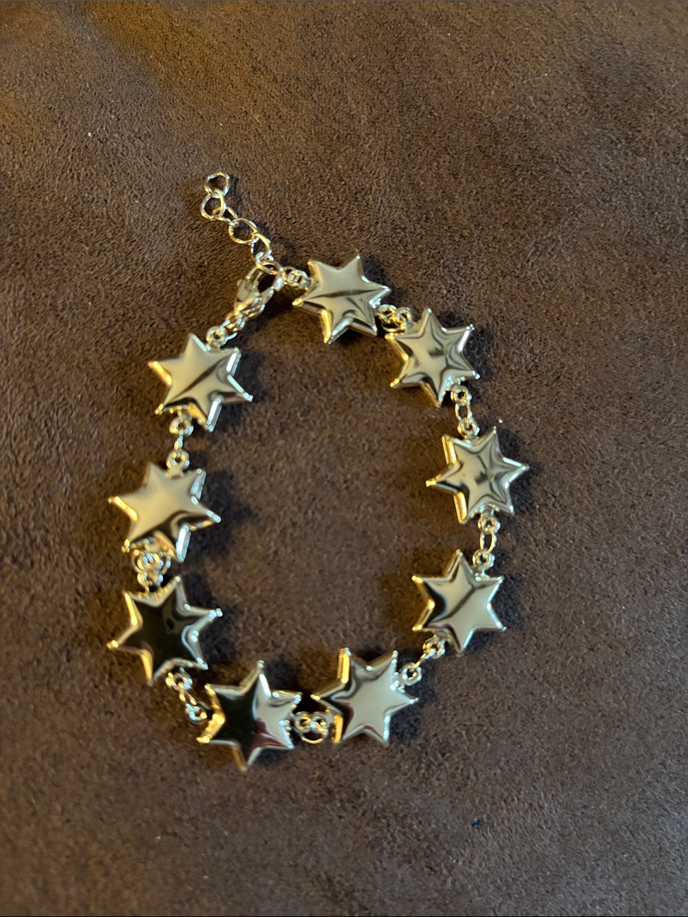 Gold Star Link Bracelet - Women Jewelry